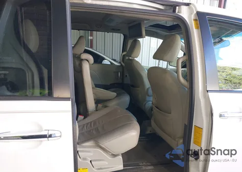 2014 Toyota Sienna Xle V6 8 Passenger from USA, damaged, VIN 5TDYK3DC4ES495522